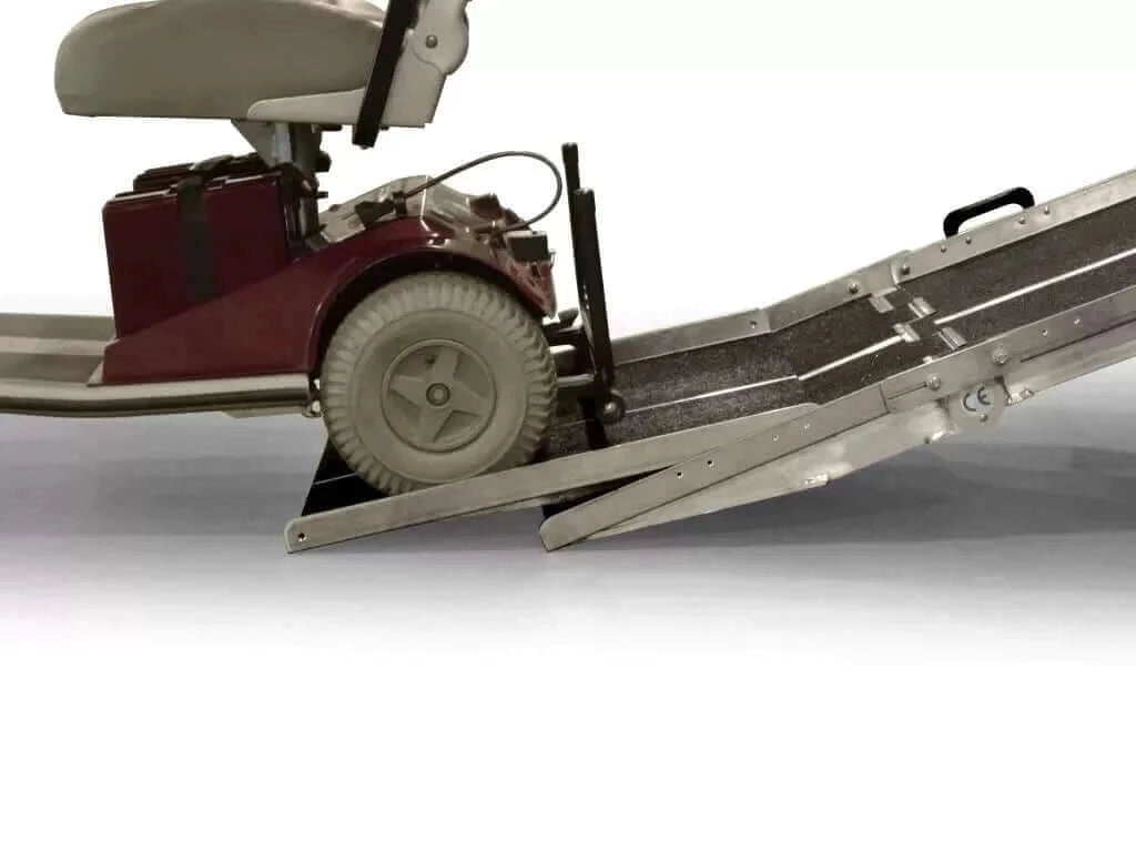 PVI rear door mountable ramp adapter